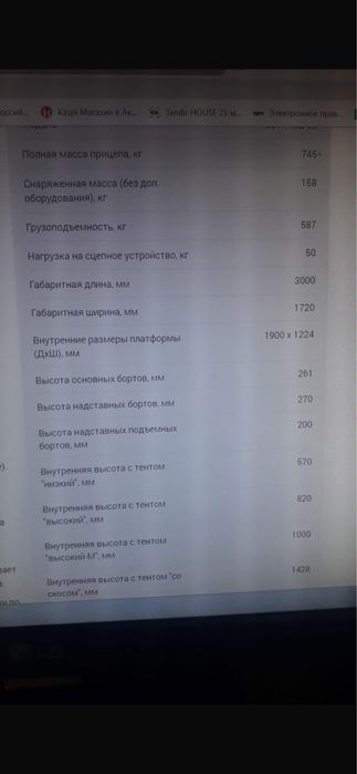 Прицеп автомобильный