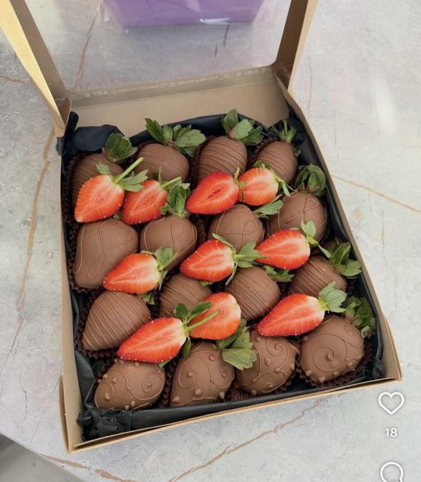 Клубника в шоколаде