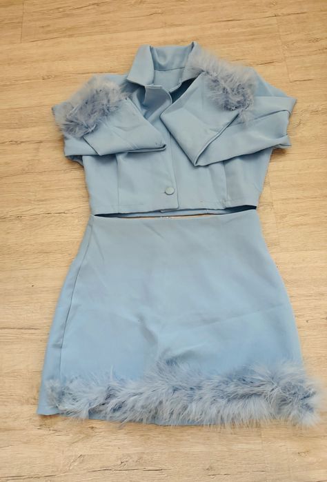 Уникален син сет с