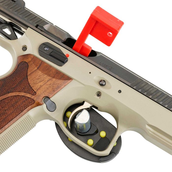 Sistem securizare piedica arma