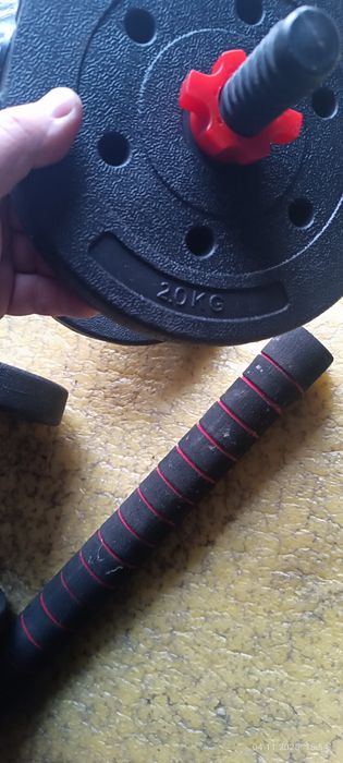 Штанга-гантели разборная