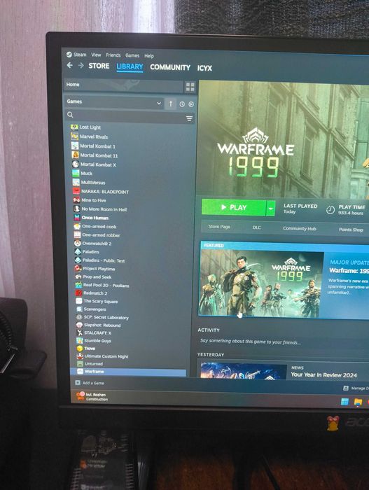 Геймърски компютър GTX 1650 4GB, i3-9100F 3.60GHz, 16GB RAM, 1TB HDD