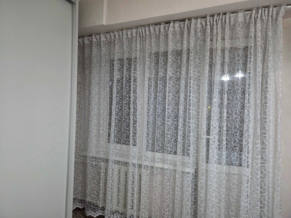 Продадим 3 штуки тюль белую