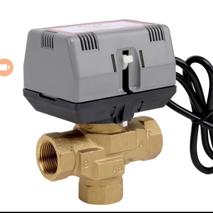 Клапан треходовой Honeywell +DN20,25