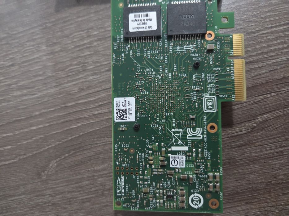Placa retea Dell Intel 4 Quad-port PCI-e  DP/N 00NWK2 0NWK2