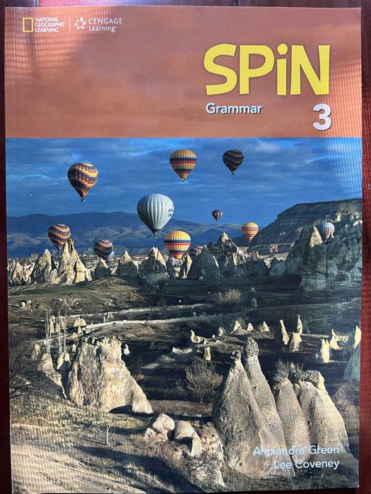 Учебник по английски език Spin 3 Grammar, Student's book and Workbook.
