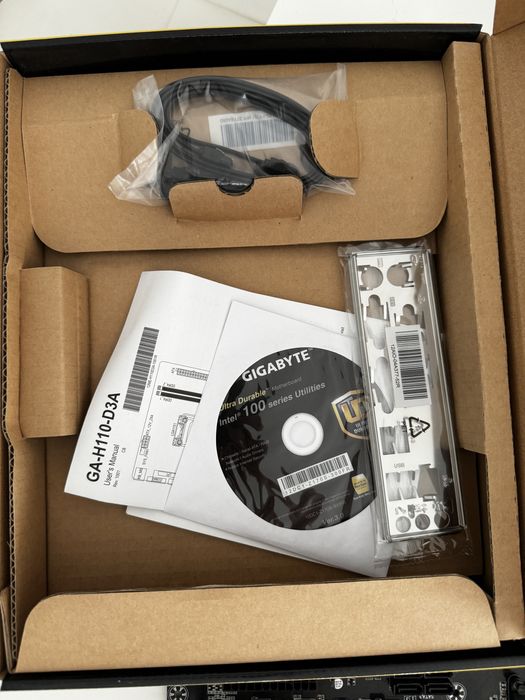 Kit Gigabyte H110-D3A + intel G3900T + 4Gb ddr4 + ssd 120gb Hp