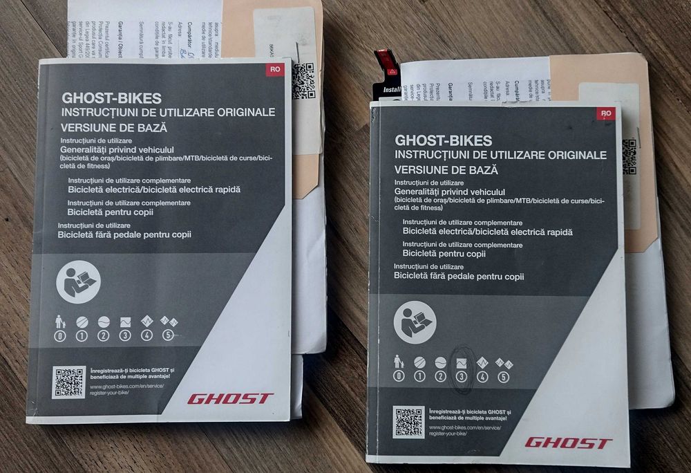 2 biciclete Ghost Kato FS (M si L) an 2020 in stare f. bună pret/buc.