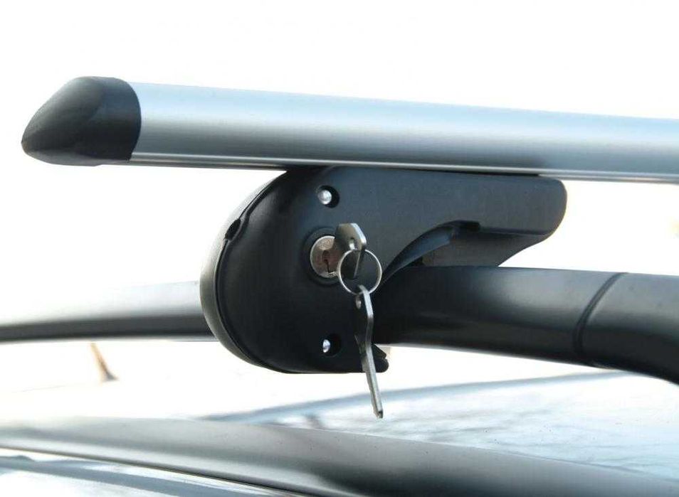 Bare transversale portbagaj Menabo Brio XL 135 auto cu longitudinale