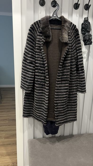 Норковый кардиган