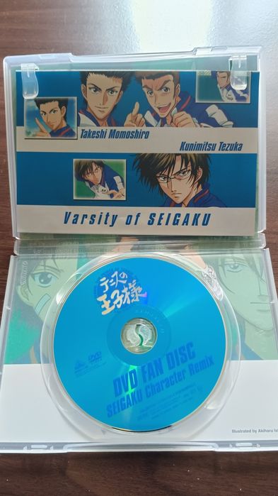 Seigaku Prince of tenis DVD anime Japan