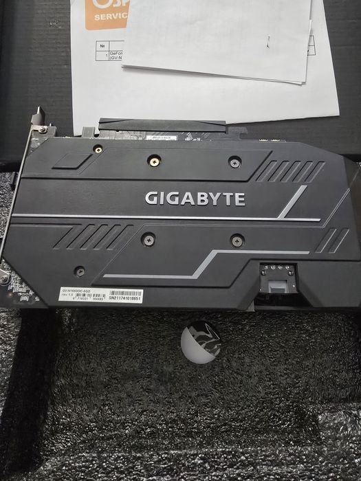 Видеокарта Nvidia GTX 1660 Gigabyte