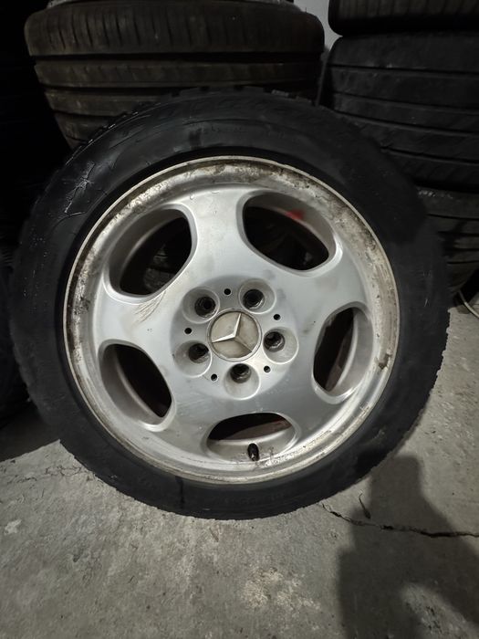 Джанти с гуми Мерцедес 16 5x112 W210