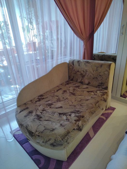 Canapea 1 persoana extensibila cu ladă de depozitare