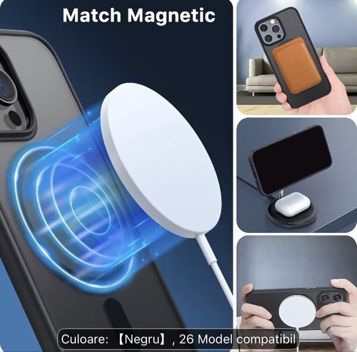 Huse magsafe si folii privacy pentru toate tipurile de iPhone
