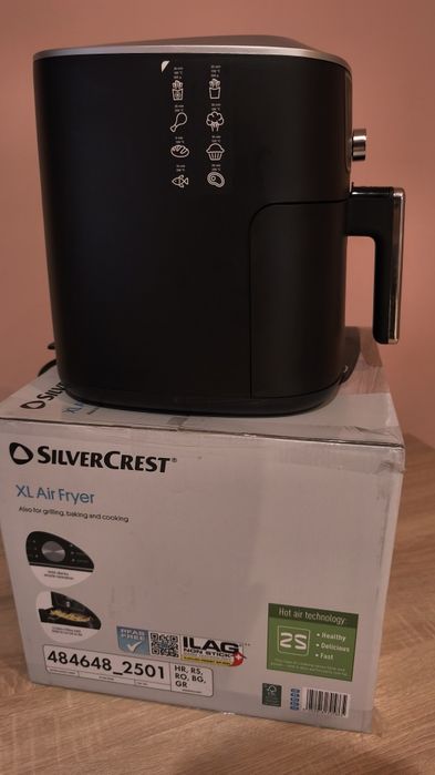 Friteuza, Air fryer Silver Crest 5 Litri