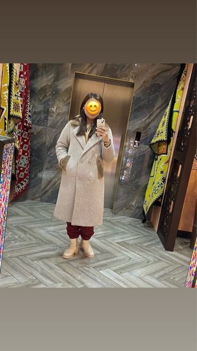 Продаю пальто из альпаки