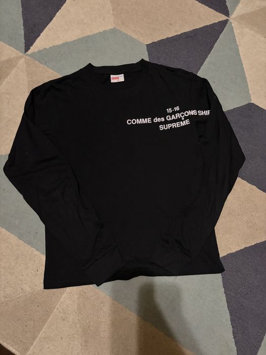 Блуза supreme x comme des garçons