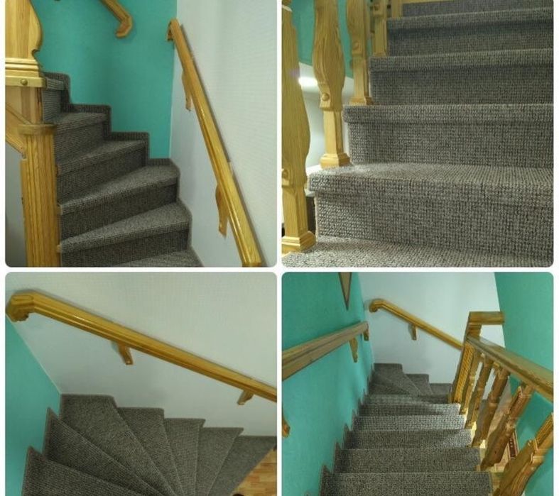 Укладка линолеум - ковролин