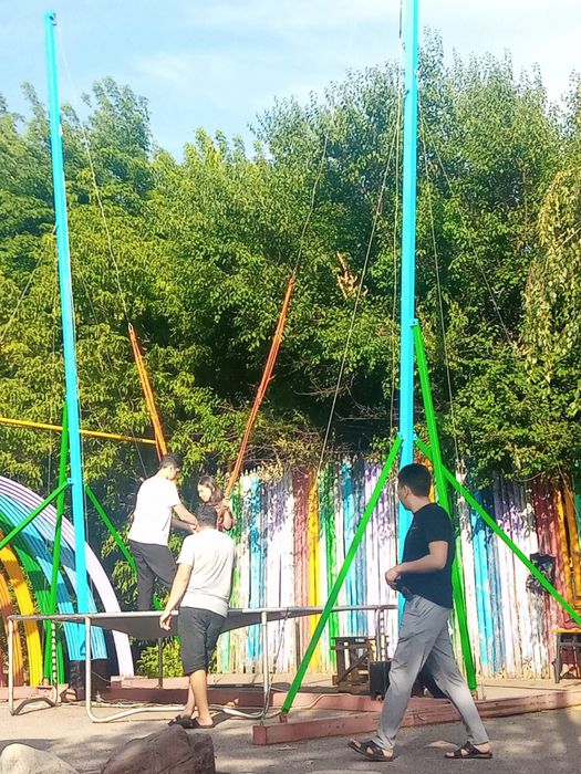 Тарзанка рогатка атракцион