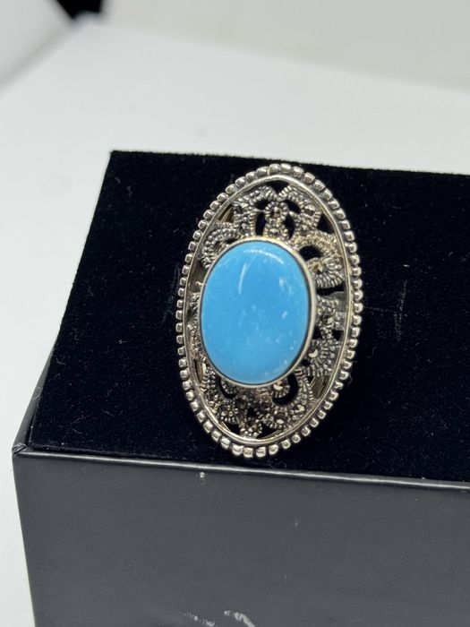 дамски сребърен пръстен 10.37гр 925