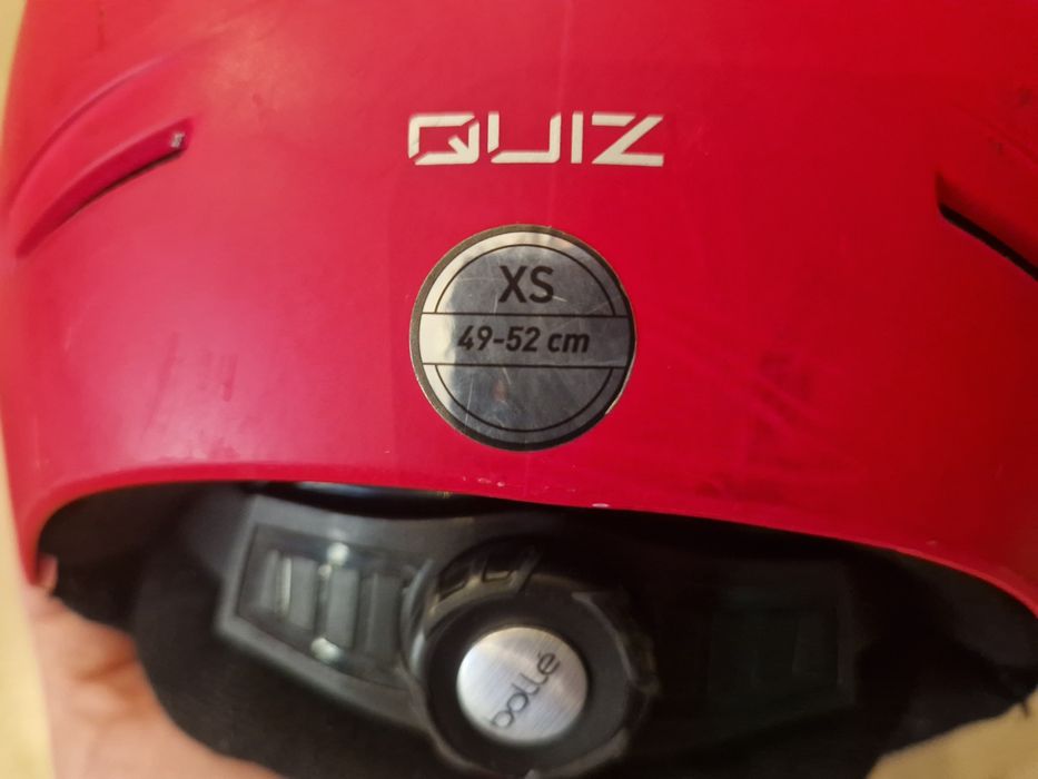 Casca copii cu viziera Bolle QUIZ VISOR 49-52cm