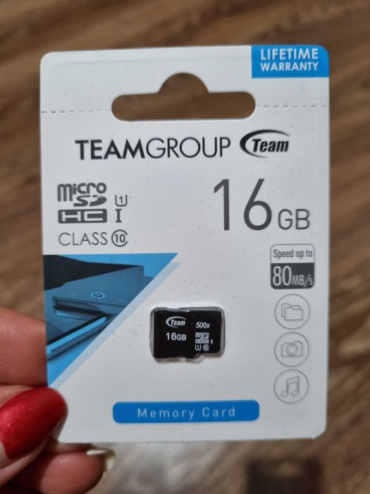 Карта памет 16GB-15лв.НОВА