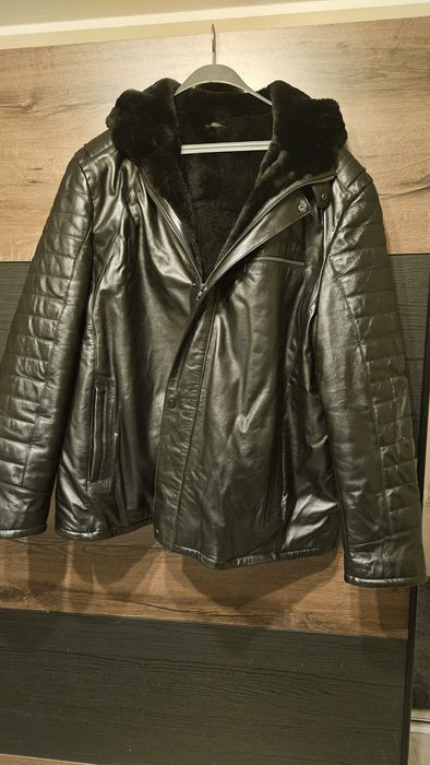 Шуба кожена мъжка 7 XL