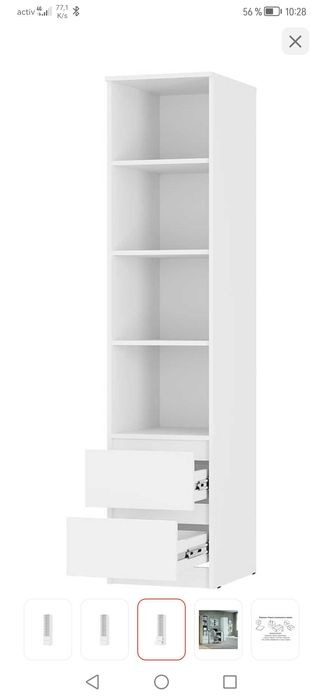 Продам шкаф с полками и ящиками