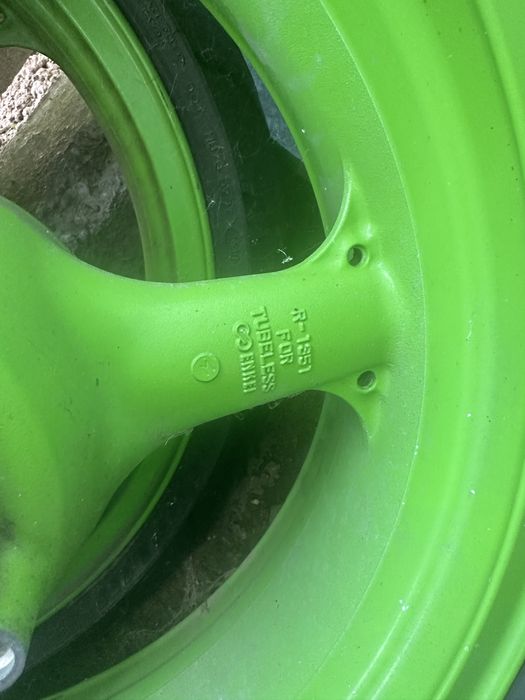 Jante Kawasaki 17 inch față spate Michelin Pilot 160/60ZR17