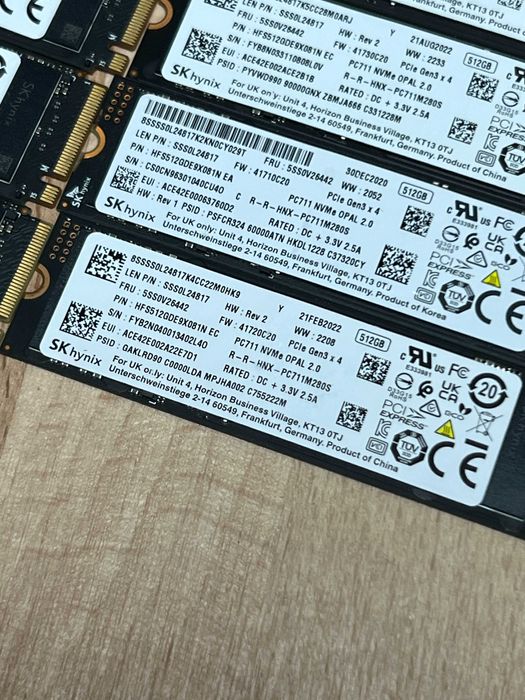SSD NVMe 512 Gb SK hynix PC711 3500 MB s