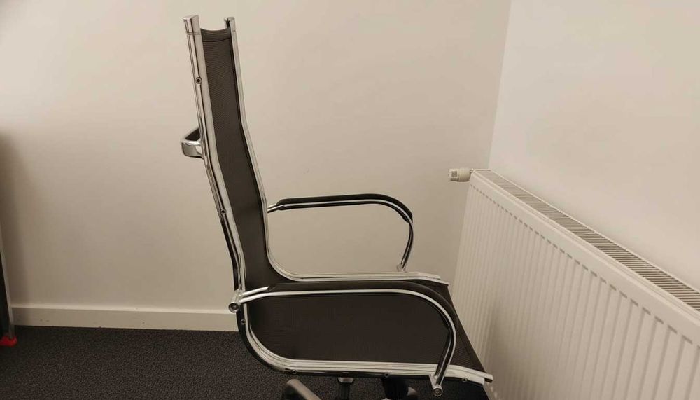 Scaun de birou – mesh, cadru cromat