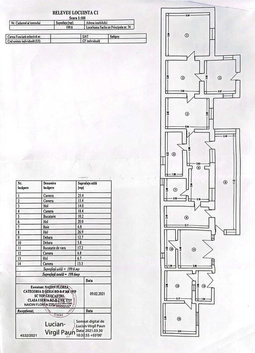 Direct de la proprietar. Vand casa in loc.  Făclia, jud. Constanta