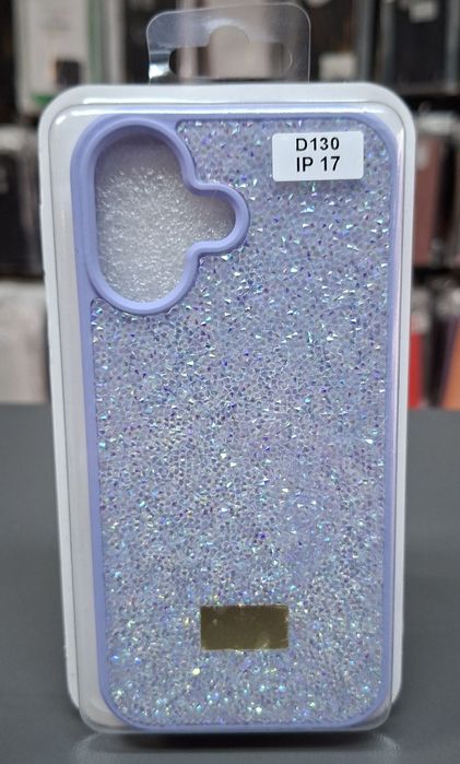 Гръб Swarovski за iPhone 17 белстящ кейс за страхотна защита