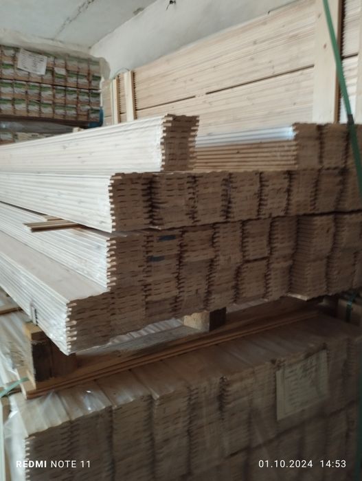 Вагонка Евро 2м и 3м сорт В (ель)