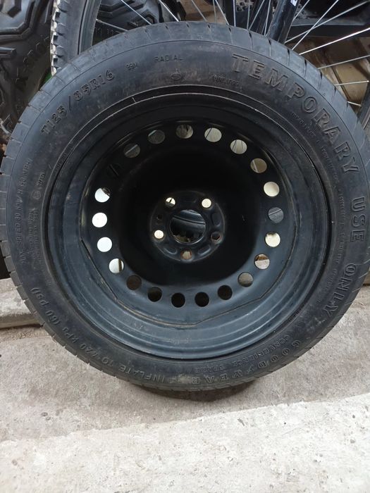 Железни джанти с тасове   15 цола.И Патерица 16 цола