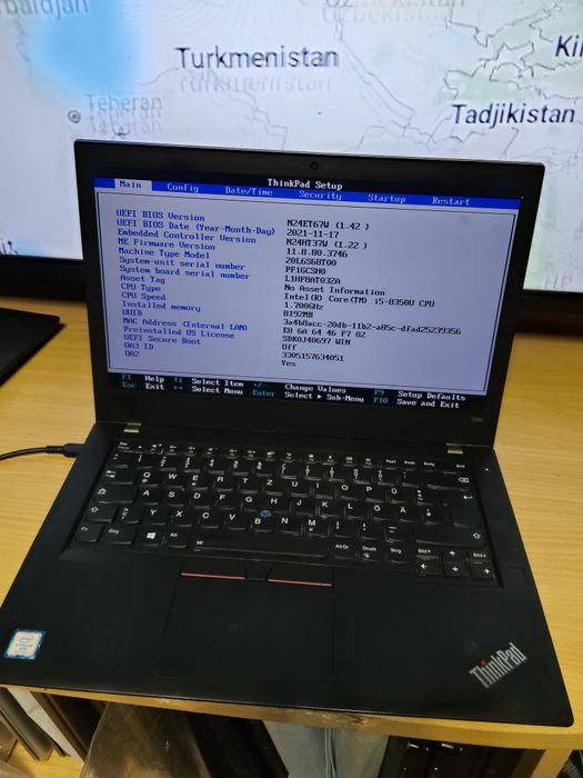 Lenovo T480 i5-8350u fără RAM,ssd ,baterii și chargere