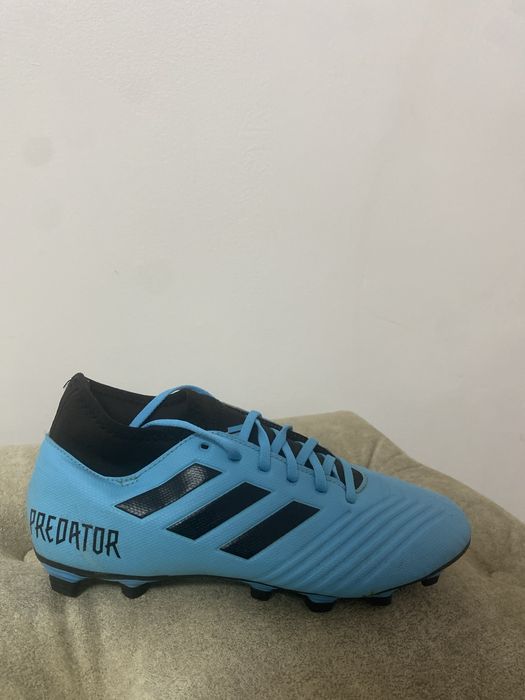 Ghete fotbal copii adidas F50, ghete fotbal copii adidas 19.3 albastru