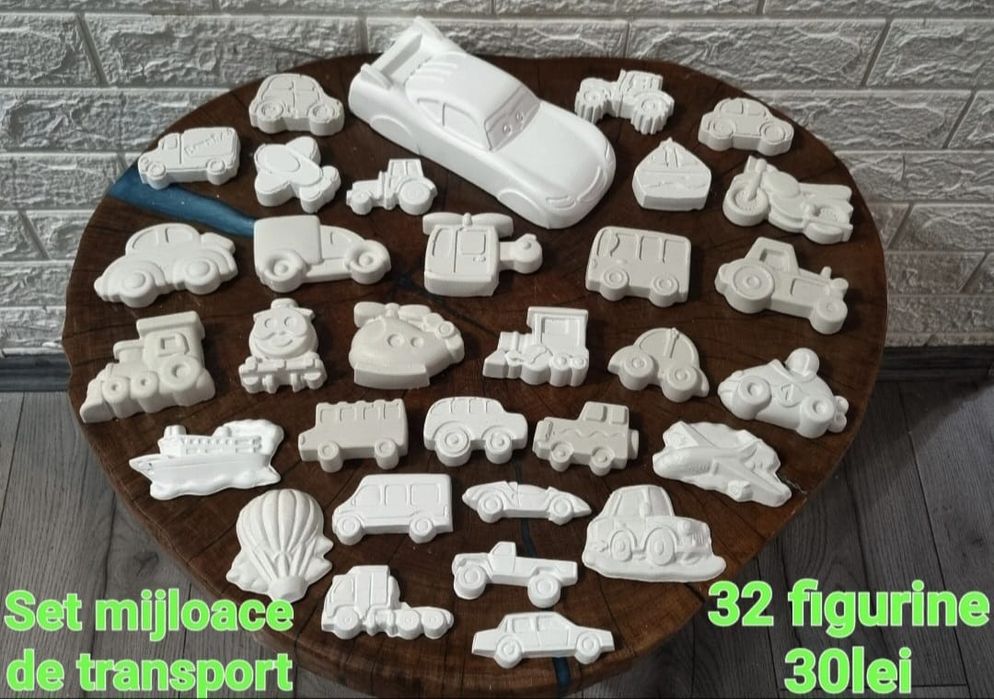 Figurine din ipsos pentru pictat