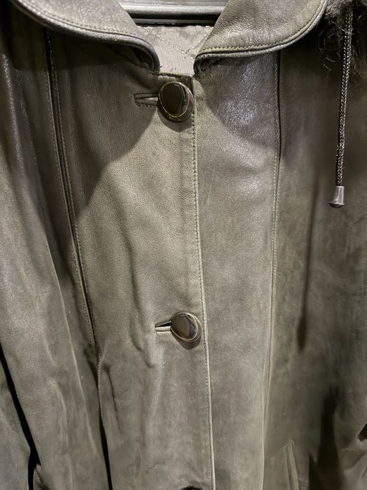 Дамско яке с яка от естествен косъм