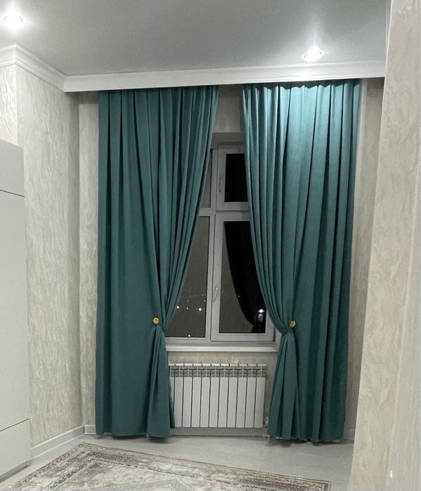 продается тюль со шторами для комнат