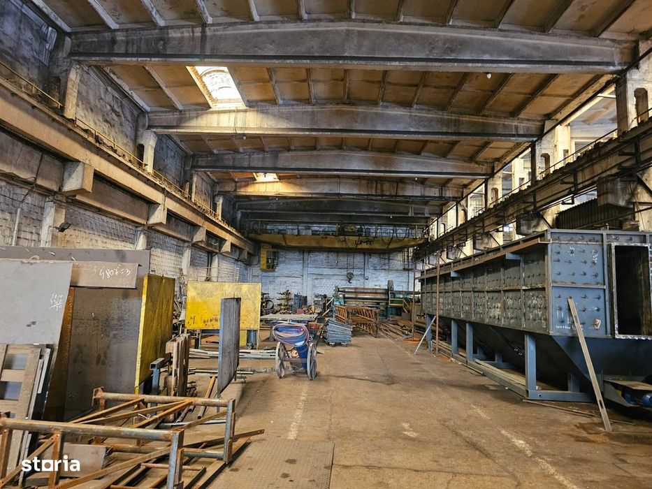 Hala Industriala 685 Mp Teren 1415 Mp Iasi Calea Chisinaului