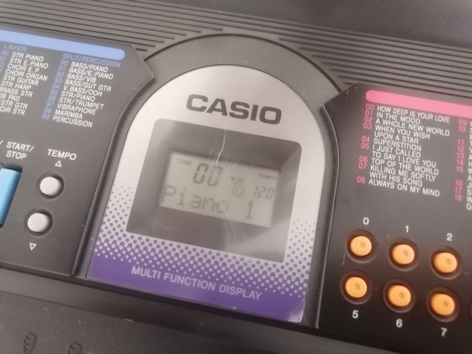 pian CASIO CTK-485 orga