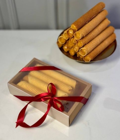 Трубочки с сгущенкой домашние