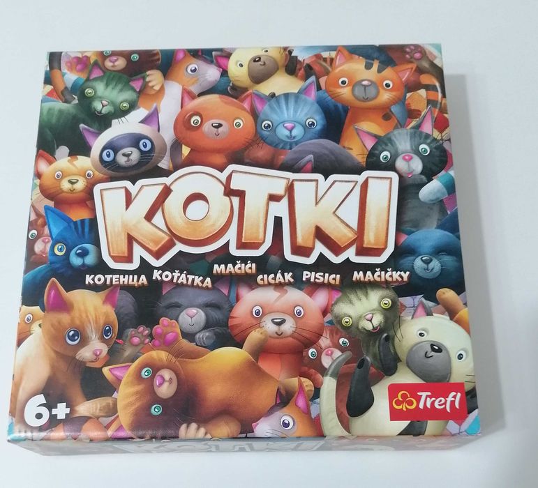 Vând joc de societate „Kotki” – Trefl, 6+