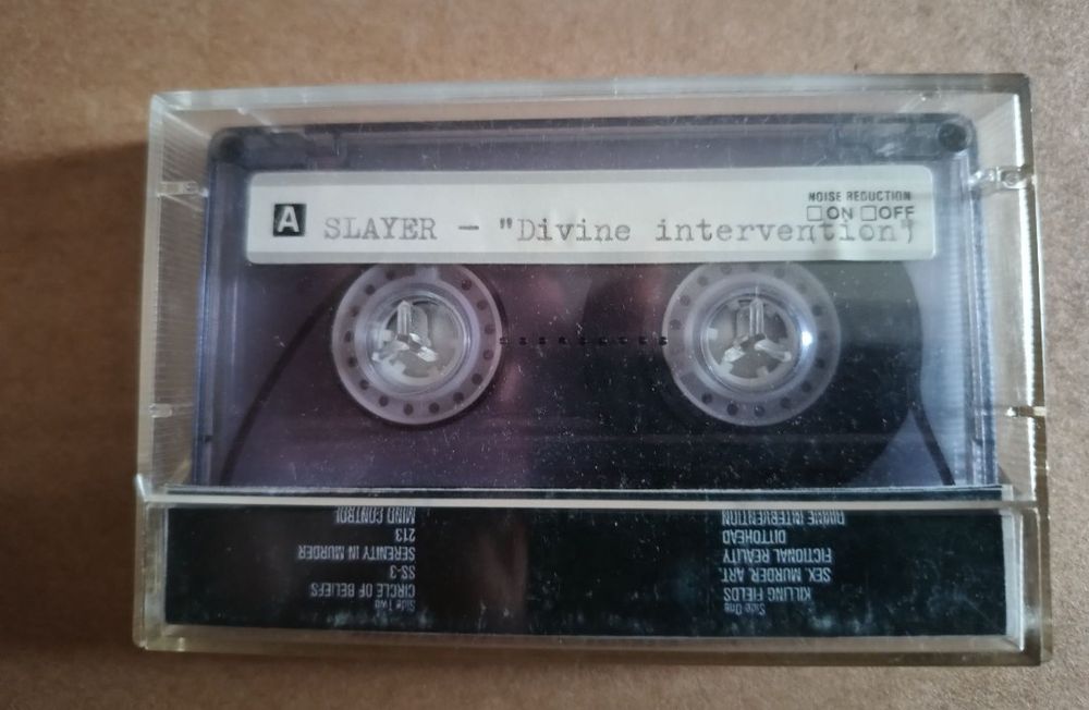 Trupa SLAYER - casetă audio înregistrată