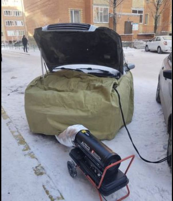 Отогрев авто грузовых и легковых ,спецтехники.Прикурить .
