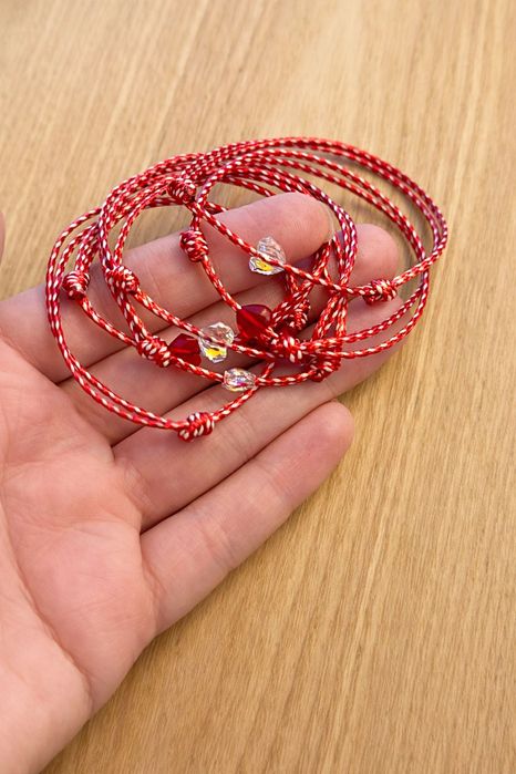 Мартенички с Камъни Swarovski и ягодки