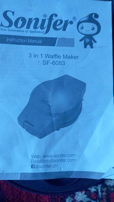 Вафельница фирма сонифер.