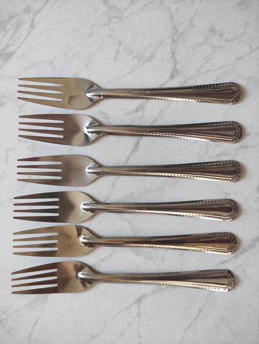 Комплекти малки лъжички и вилички НОВИ, комплект десертни вилички 12бр